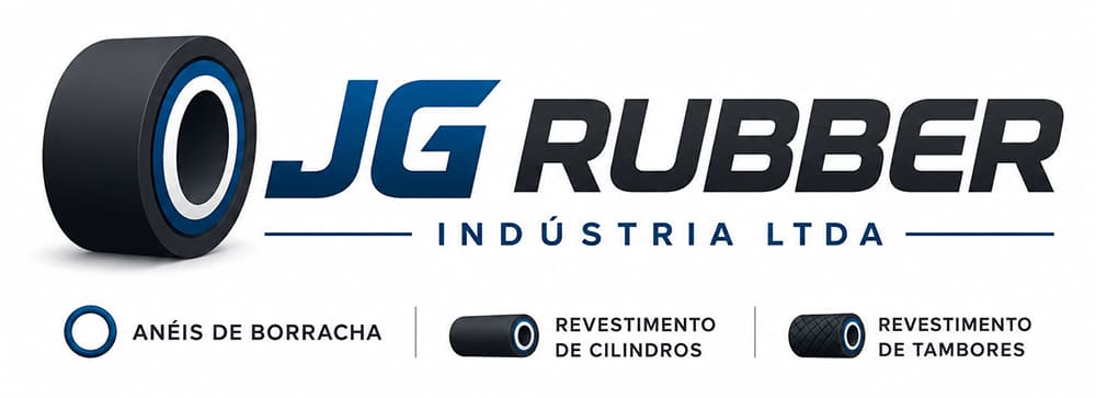 JG Rubber, Anel de Borracha para Rolete de Impacto